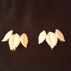 Vintage clip on earrings